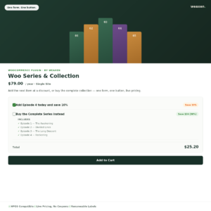 Woo Series & Collection Plugin